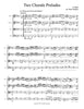Two Chorale Preludes "Wachet auf, ruft uns die Stimme" & "Liebster Jesu, wir sind hier" (J. S. Bach)