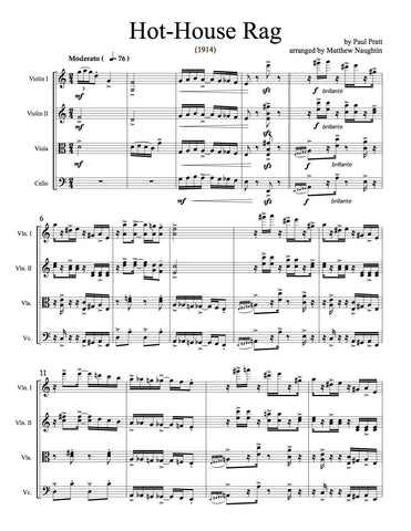 "Hot-House" Rag (Paul Pratt)