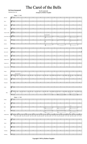 The Carol of the Bells (chorus & orchestra) (Leontovich)