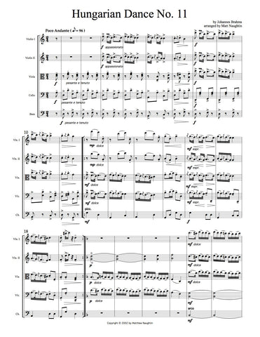 Hungarian Dance No. 11 (Johannes Brahms)