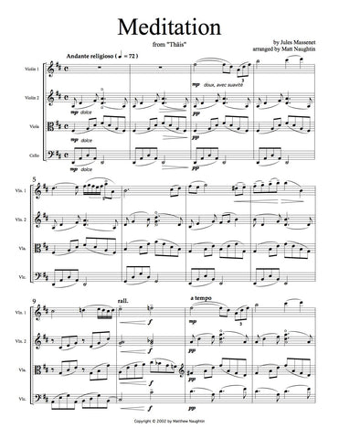 Meditation from "Thäis" (Jules Massenet)