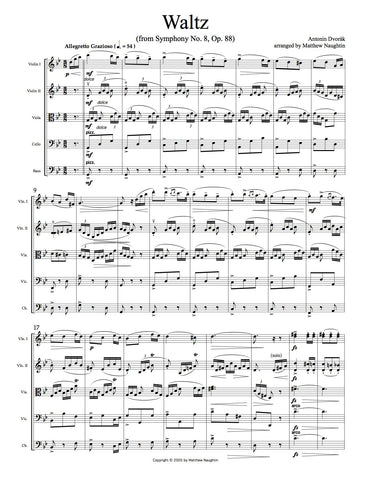 Waltz from Symphony No. 8 (Antonin Dvoràk)