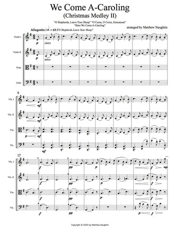 We Come A-Caroling (Christmas Medley II)