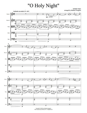 "O Holy Night" (Cantique de Noel) (Adolphe Adam)
