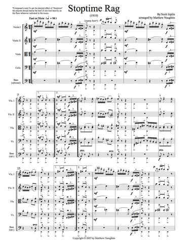 "Stoptime" Rag (Scott Joplin)