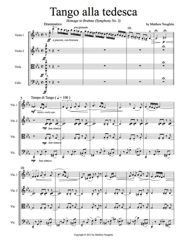 Tango alla Tedesca (Brahms/Naughtin)