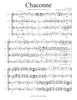 Chaconne in D minor (J. S. Bach)