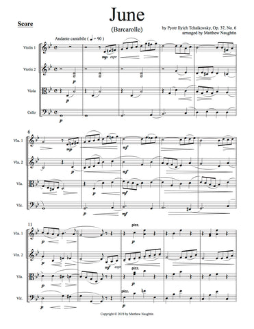 June (Barcarolle) (Tchaikovsky)