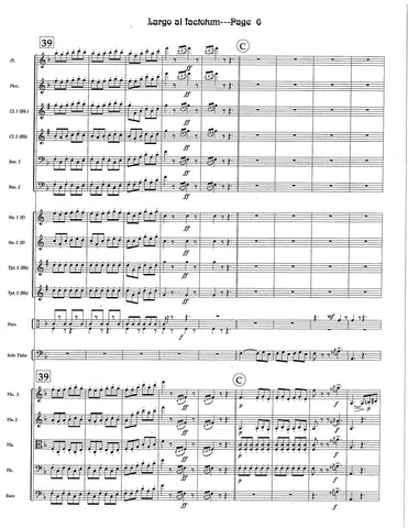 "Largo al factotum" (for tuba and orchestra) (Gioachino Rossini)